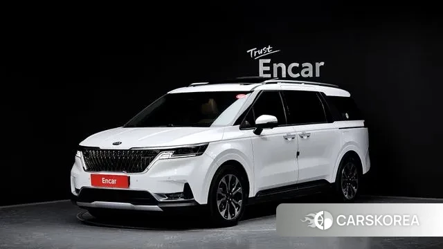 Kia Carnival 4th generation 2021 Белый из Кореи