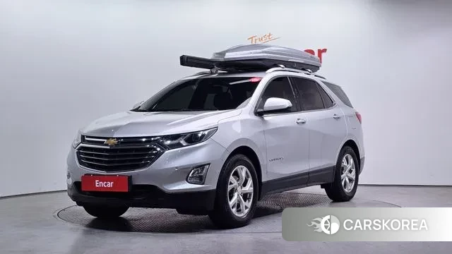 Chevrolet (GM Daewoo) Equinox 2018 Серебряный из Кореи