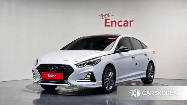 Hyundai Sonata New Rise 2018 Белый из Кореи