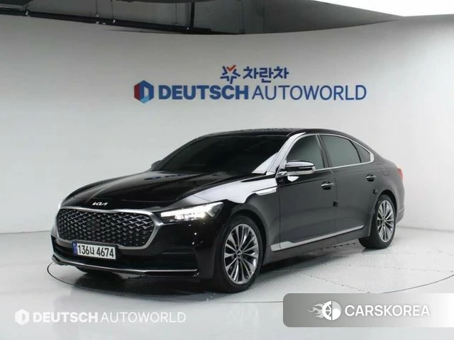 Kia The New K9 2nd generation 2021 Черный из Кореи