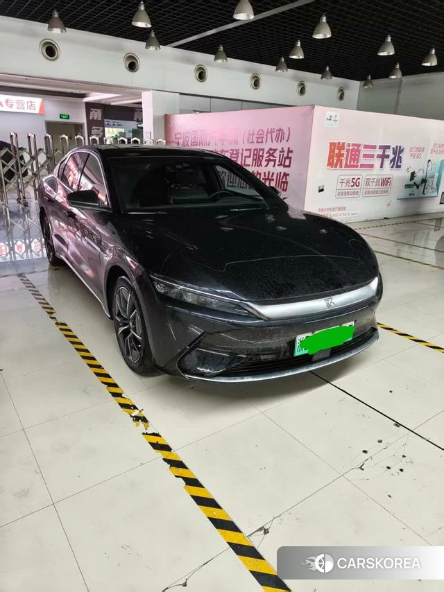 BYD Han EV 2021 Черный из Китая