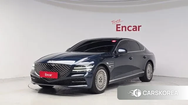 Genesis G80 (RG3) 2021 Небесно-голубой из Кореи
