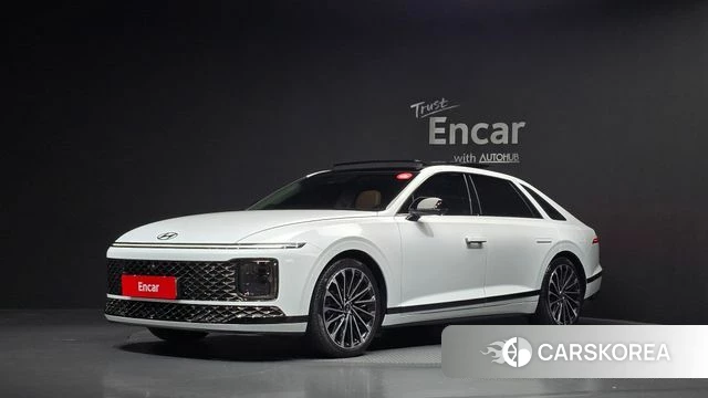 Hyundai Grandeur Hybrid (GN7) 2023 Белый из Кореи