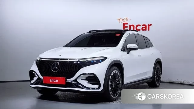 Mercedes-Benz EQS SUV X296 2023 Белый из Кореи