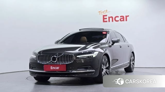Volvo S90 2022 Серый из Кореи