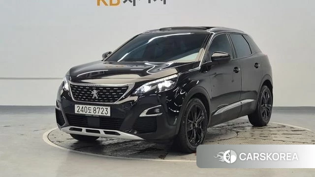 Peugeot 3008 second generation 2020 Черный из Кореи