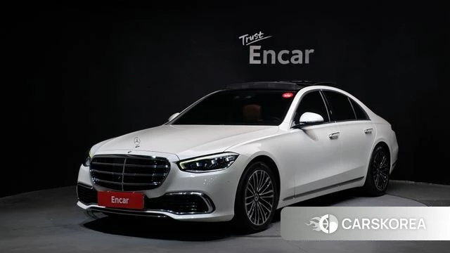 Mercedes-Benz S-Class W223 2021 Белый из Кореи