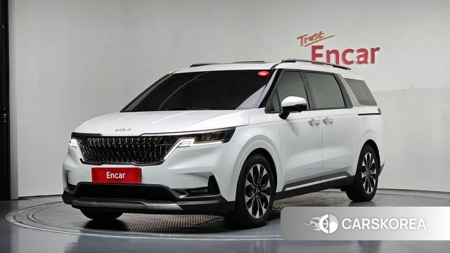 Kia Carnival 4th generation 2023 Белый из Кореи