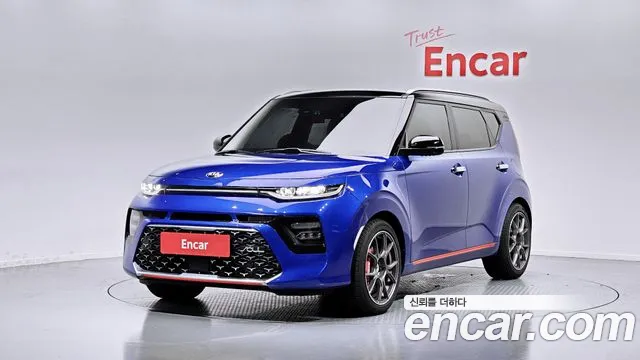 Kia Soul Booster 2019 Синий из Кореи