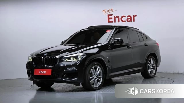 BMW X4 (G02) 2019 Черный из Кореи