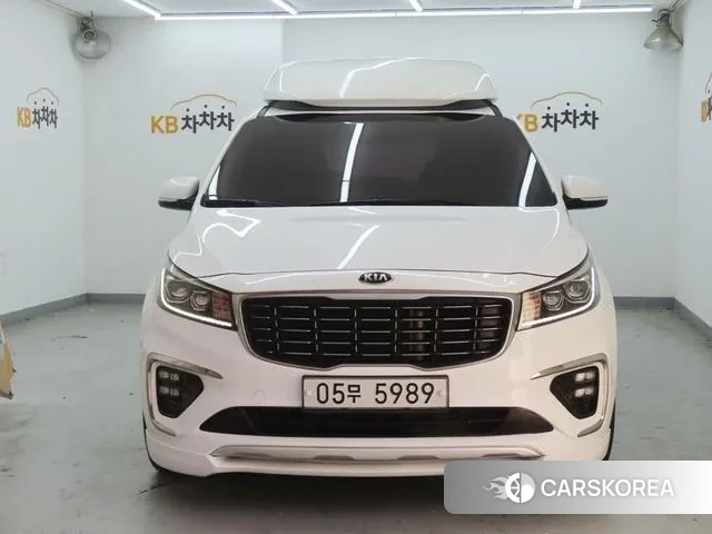 Kia The New Carnival 2018 Белый из Кореи