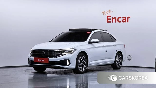 Volkswagen 7th Generation of Jetta 2022 Белый из Кореи