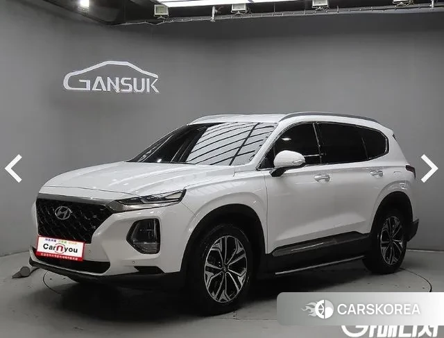 Hyundai Santa Fe TM 2018 Белый из Кореи