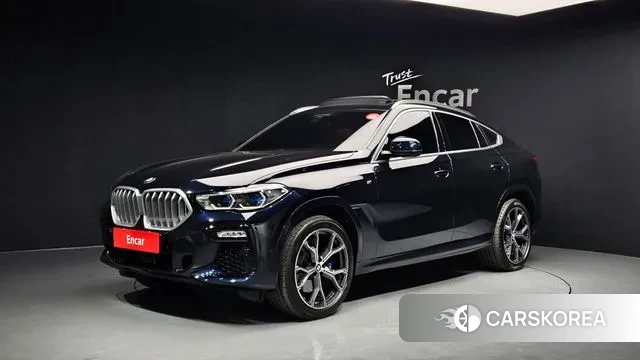 BMW X6 (G06) 2021 Синий из Кореи