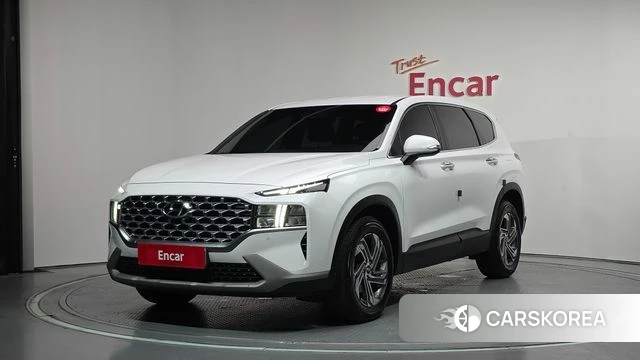 Hyundai The New Santa Fe 2021 Белый из Кореи