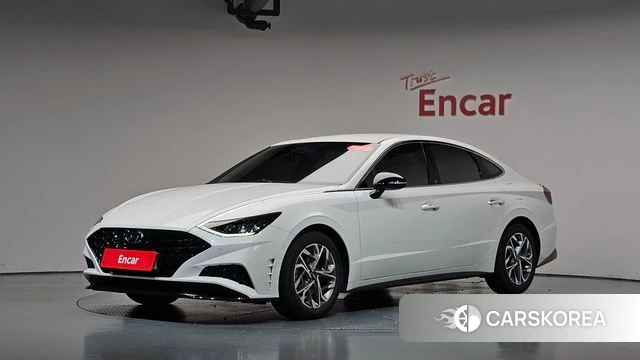Hyundai Sonata (DN8) 2021 Белый из Кореи