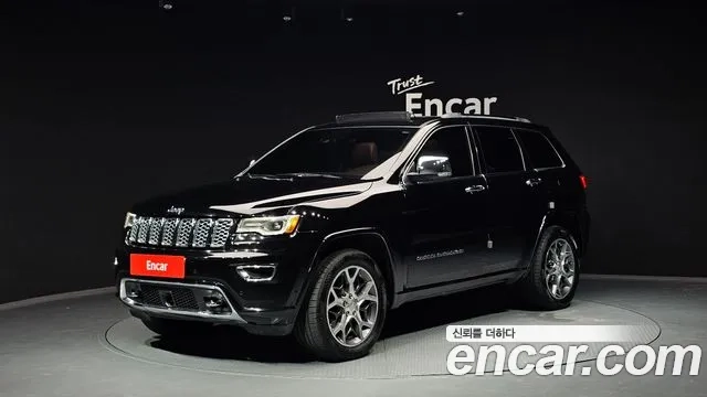 Jeep Grand Cherokee 2021 Черный из Кореи
