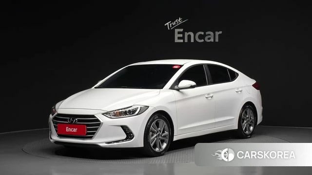 Hyundai Avante AD 2018 Белый из Кореи