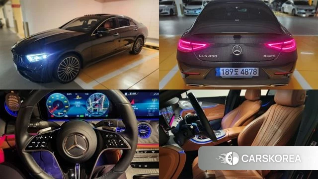 Mercedes-Benz CLS-Class C257 2022 Черный из Кореи