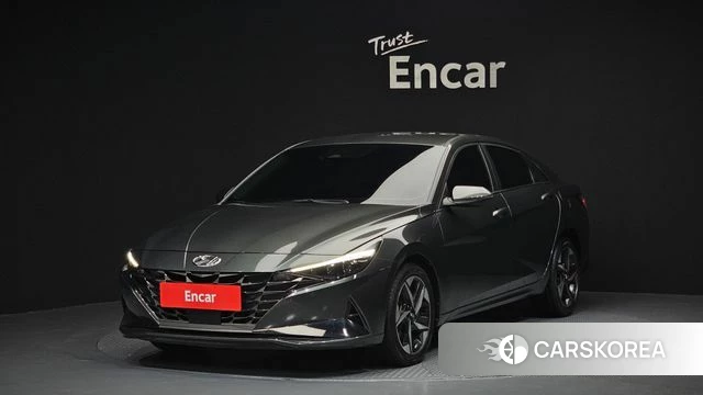 Hyundai Avante (CN7) 2020 Серый из Кореи