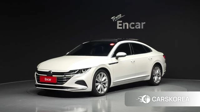 Volkswagen Arteon 2022 Белый из Кореи