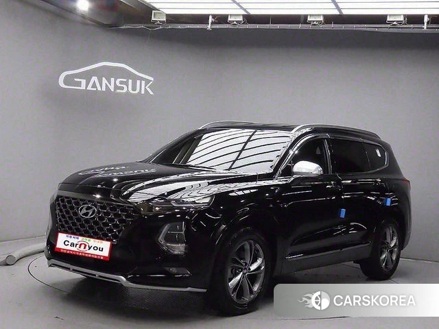 Hyundai Santa Fe TM 2019 Черный из Кореи