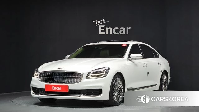 Kia More K9 2018 Белый из Кореи