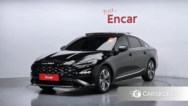 Kia K8 Hybrid 2023 Черный из Кореи