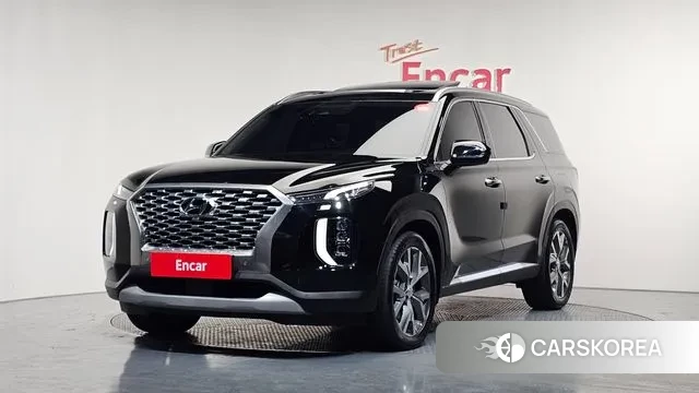 Hyundai Palisade 2022 Черный из Кореи