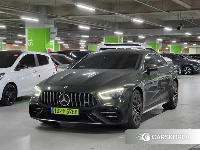 Mercedes-Benz AMG GT 2023 Зеленый из Кореи
