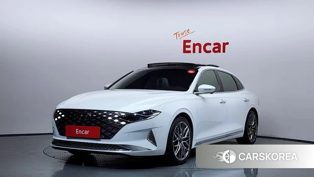 Hyundai The New Grandeur IG Hybrid 2020 Белый из Кореи