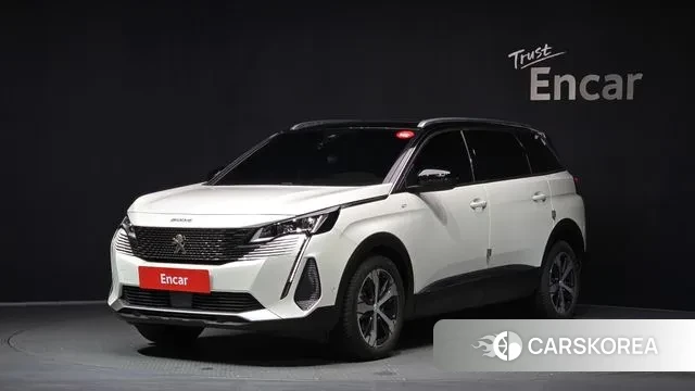 Peugeot 5008 second generation 2022 Белый из Кореи