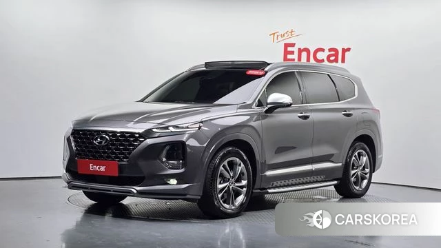 Hyundai Santa Fe TM 2019 Серый из Кореи