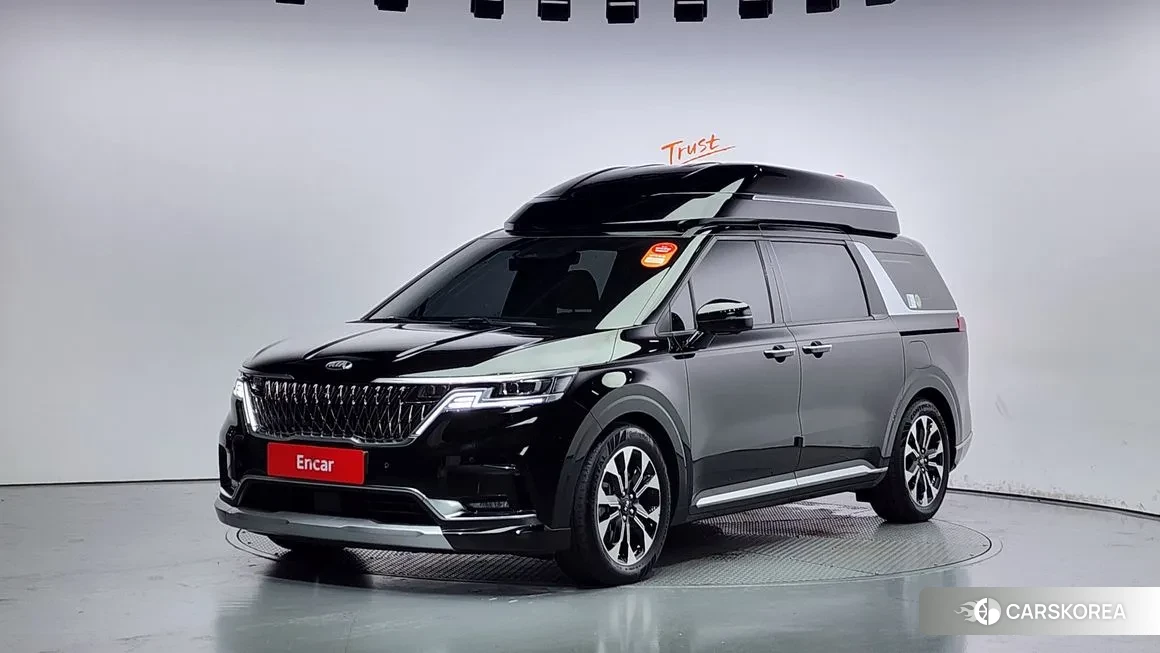 Kia Carnival 4th generation 2021 Черный из Кореи