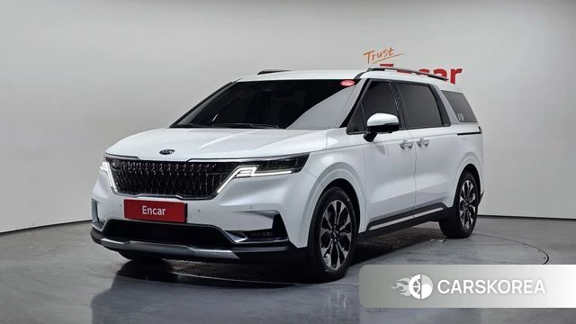 Kia Carnival 4th generation 2021 Белый из Кореи