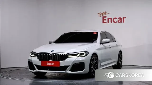 BMW 5 Series (G30) 2022 Белый из Кореи
