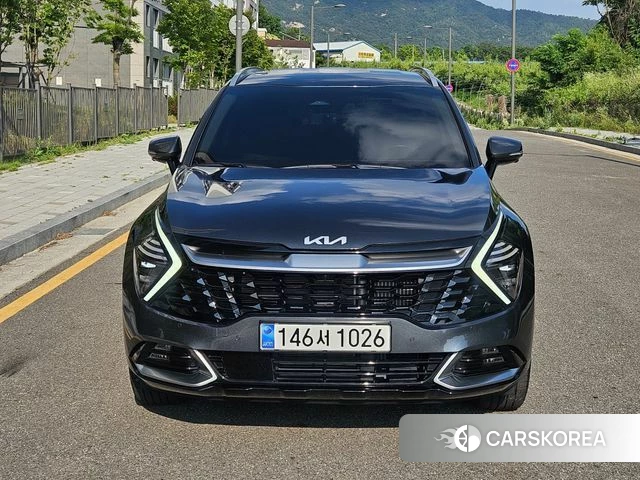 Kia Sportage 5th Generation Hybrid 2024 Серый из Кореи