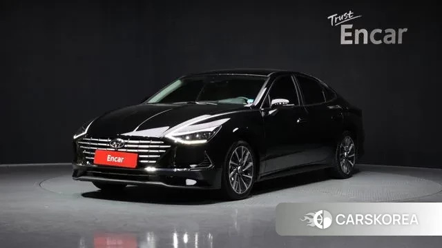 Hyundai Sonata Hybrid (DN8) 2023 Черный из Кореи