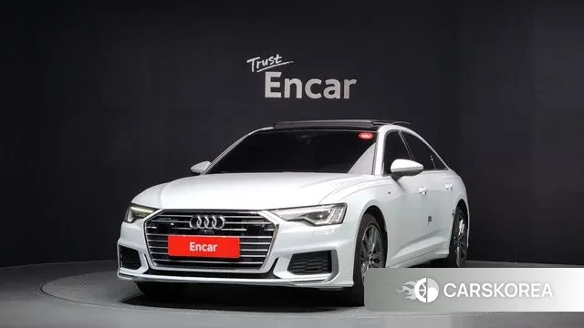 Audi A6 (C8) 2022 Белый из Кореи