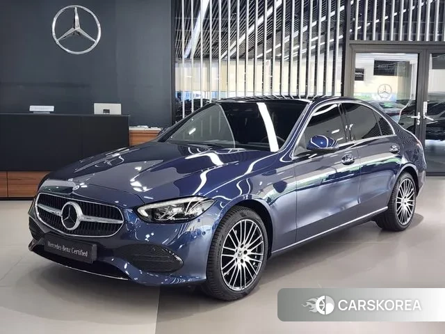 Mercedes-Benz C-Class W206 2024 Синий из Кореи