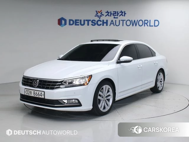 Volkswagen The New Passat 2018 Белый из Кореи