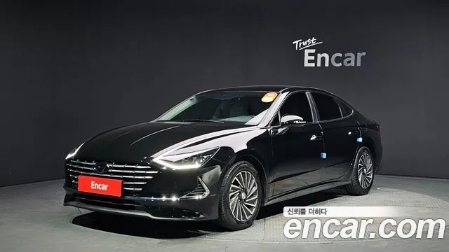 Hyundai Sonata Hybrid (DN8) 2021 Черный из Кореи