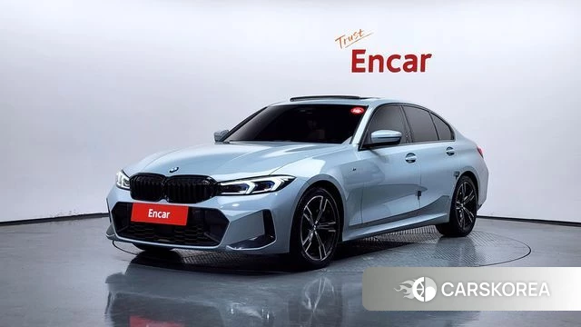 BMW 3 Series (G20) 2023 Серебристо-серый из Кореи