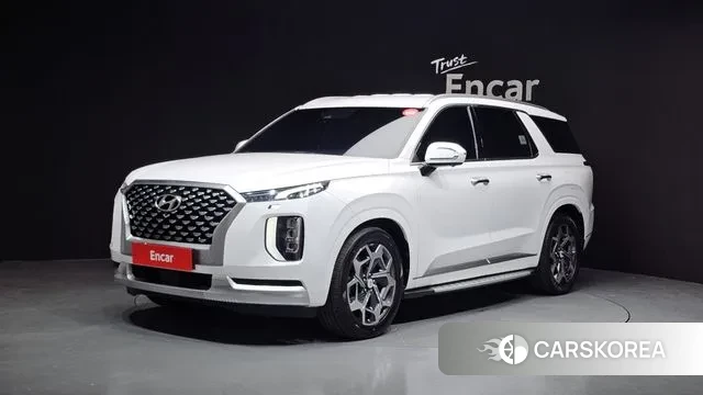 Hyundai Palisade 2021 Белый из Кореи