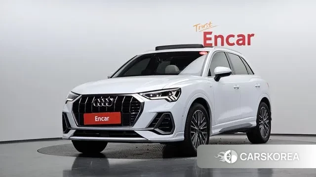 Audi Q3 (F3) 2022 Белый из Кореи