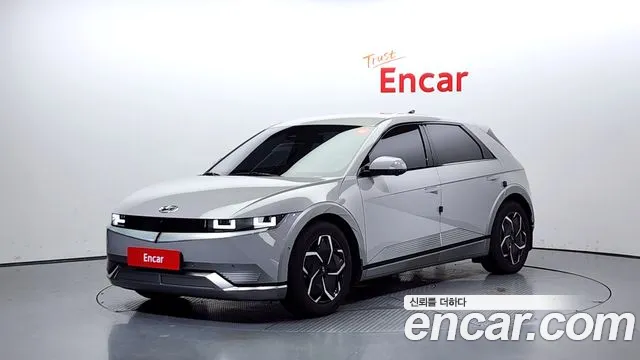 Hyundai Ionic 5 2021 Серебряный из Кореи