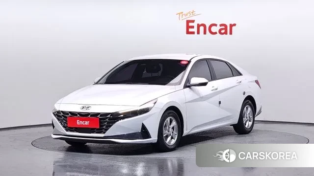 Hyundai Avante (CN7) 2020 Белый из Кореи
