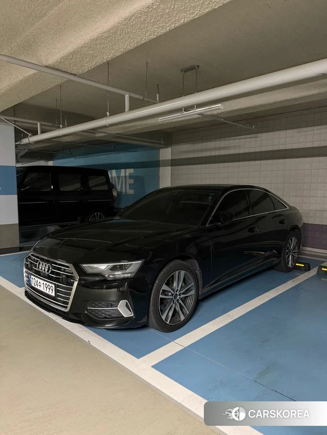 Audi A6 (C8) 2022 Черный из Кореи