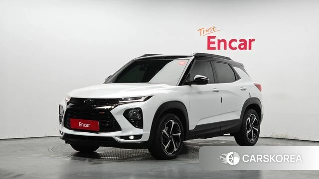 Chevrolet (GM Daewoo) Trailblazer 2022 Белый из Кореи