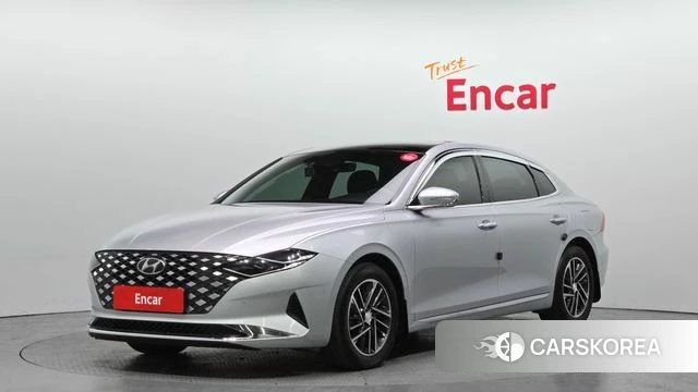 Hyundai The New Grandeur IG 2021 Серебристо-серый из Кореи